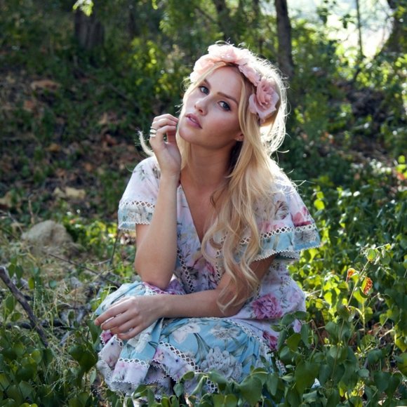 Zimmermann Dresses & Skirts - RARE! As Seen on Claire Holt Zimmermann Georgia Floral Meadow Sweet Dress